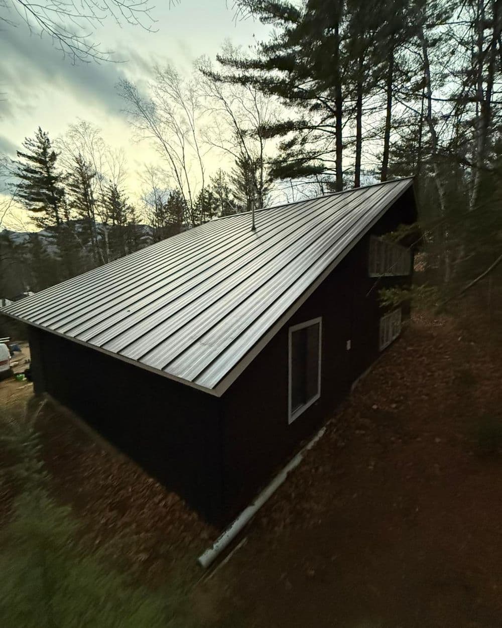 Metal Roofing Installation for Cabin in Meredith, NH